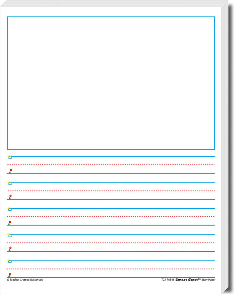 [Australia - AusPower] - Smart Start Story Paper Grades 1-2 Story Paper 100 Sheets 