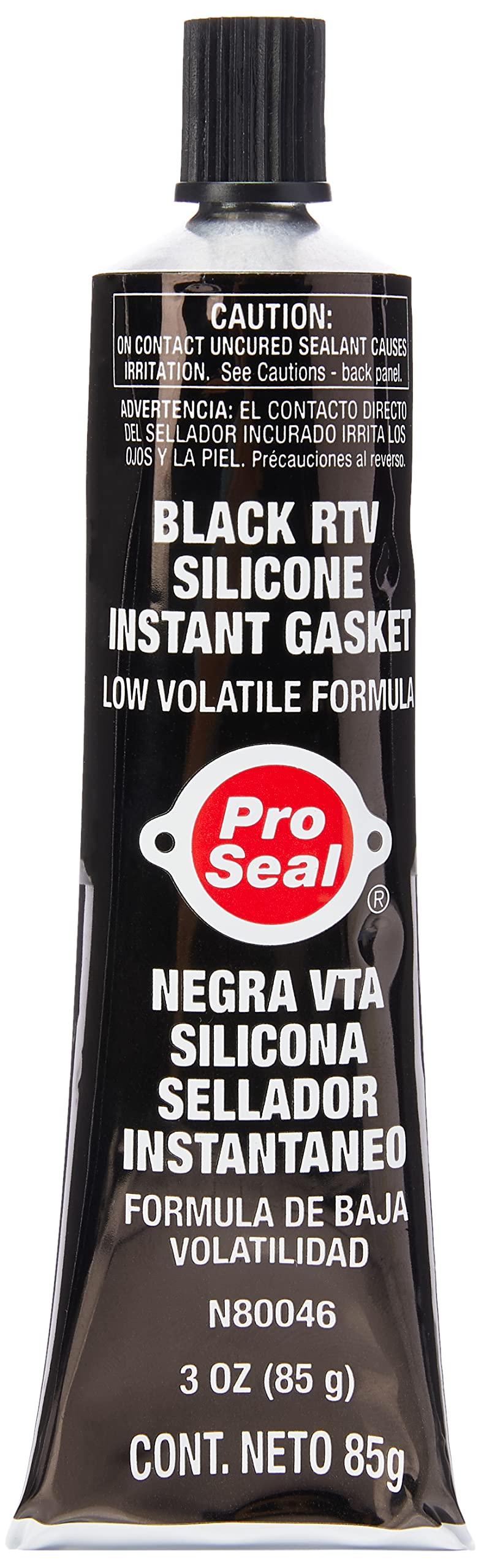 [Australia - AusPower] - PRO SEAL RTV Silicone Sealant,3 oz Tube,Black (80046) 