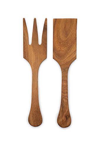 Ironwood Gourmet Extra Large Salad Utensil Set, 2.75 x 2.75 x 13 inches