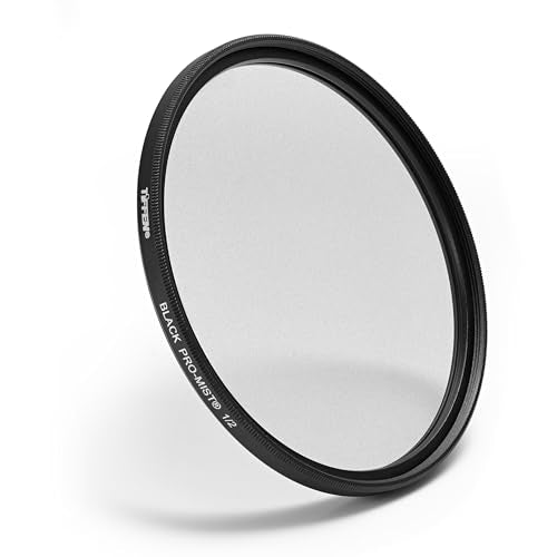 Tiffen 52mm Black Pro-Mist 1/2 Cinematic Diffusion Lens Filter Density 1/2
