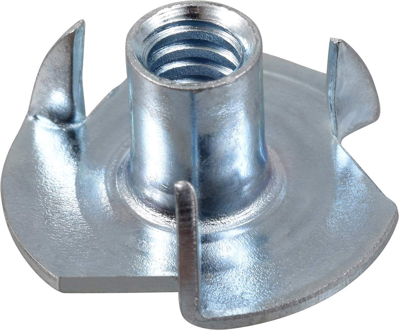 [Australia - AusPower] - Hillman 180295 Pronged Tee Nut, 10-32 , Pack of 100 , Zinc #10-32 
