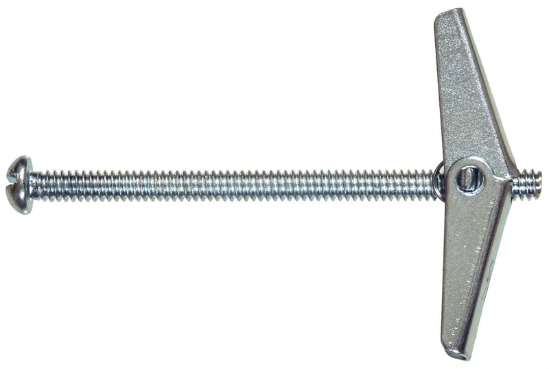 [Australia - AusPower] - 41422 Hillman 1/8 in. Dia. x 3 in. L Round Steel Toggle Bolt 15 pk, No Size, No Color 
