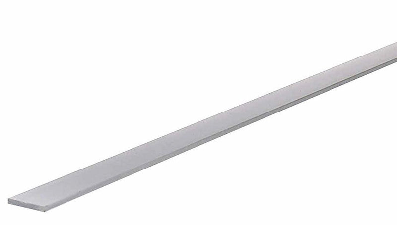 M-D Building Products 60764 1 in. x 1/4 in. x 48 in. Mill Aluminum Flat Bar 1 in x 1/4 in x 48 in
