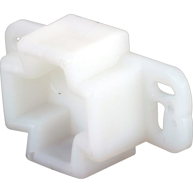 [Australia - AusPower] - Prime-Line R 7261 White, Plastic, (2-Pack) Center Drawer Track Rail Support Bracket 