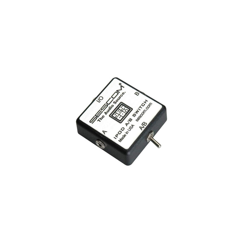 [Australia - AusPower] - Sescom SES-IPOD-AB iPod Stereo Audio MP3 FLAC WMA Player A/B Switch 3.5mm (1/8) 