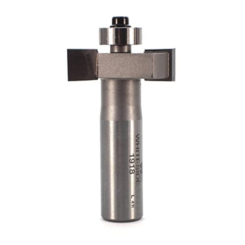 Whiteside 1918 slotting and rabbeting router bit with 1-1/4 inch diameter, B3 bearing, and 1/2 inch shank