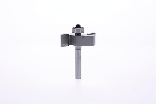 Whiteside 1920 slotting and rabbeting router bit with B3 bearing, 1/4-inch shank and 1-1/2-inch diameter