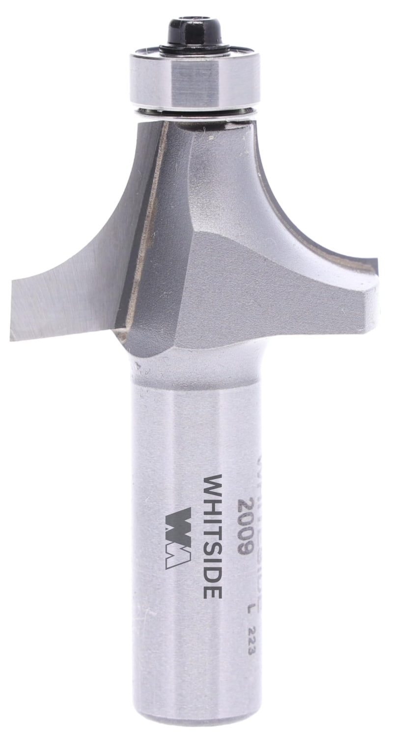 Whiteside Router Bits 2009 Round Over Bit with Ball Bearing