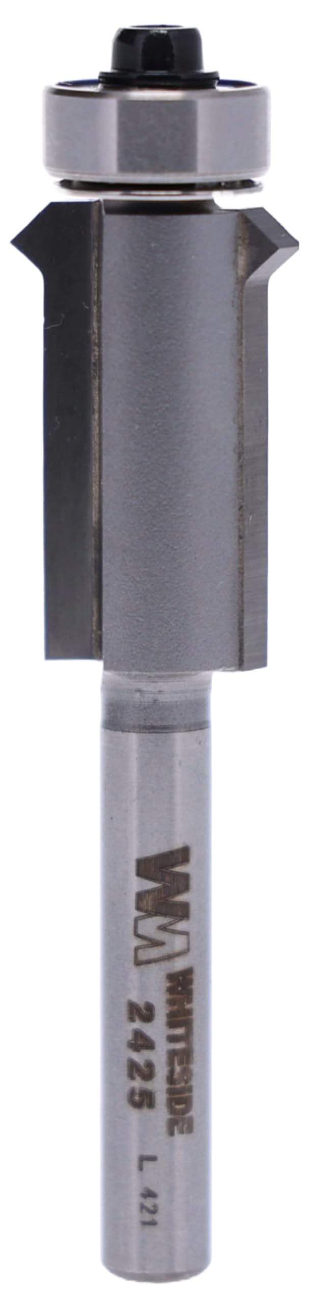 Whiteside Router Bits 2425 Flush Trim V-Groove Bit with 1/2-Inch Cutting Diameter and 1-Inch Cutting Length