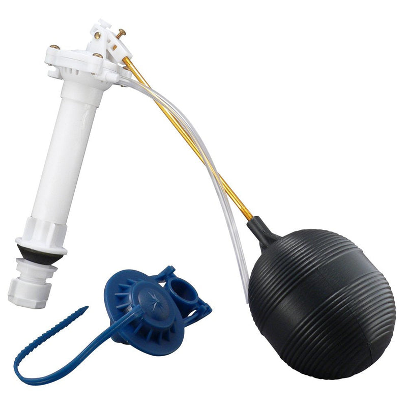 [Australia - AusPower] - Plumb Pak Complete Toilet Repair Kit Fill Valve, Flapper, Float Replacement for 8.5" Tanks 