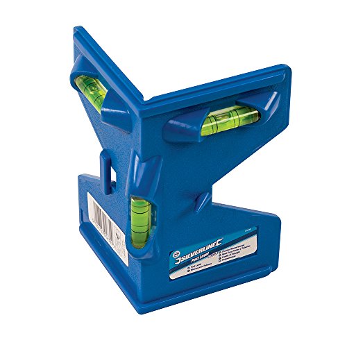 Silverline SL05 Post Spirit Level 140 x 100 mm 1 Magnetic