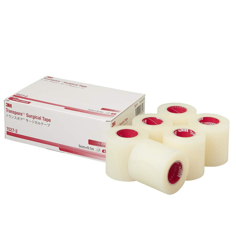 [Australia - AusPower] - 3M Transpore Surgical Tape, 2" x 10 yds, Case of 6 Rolls 