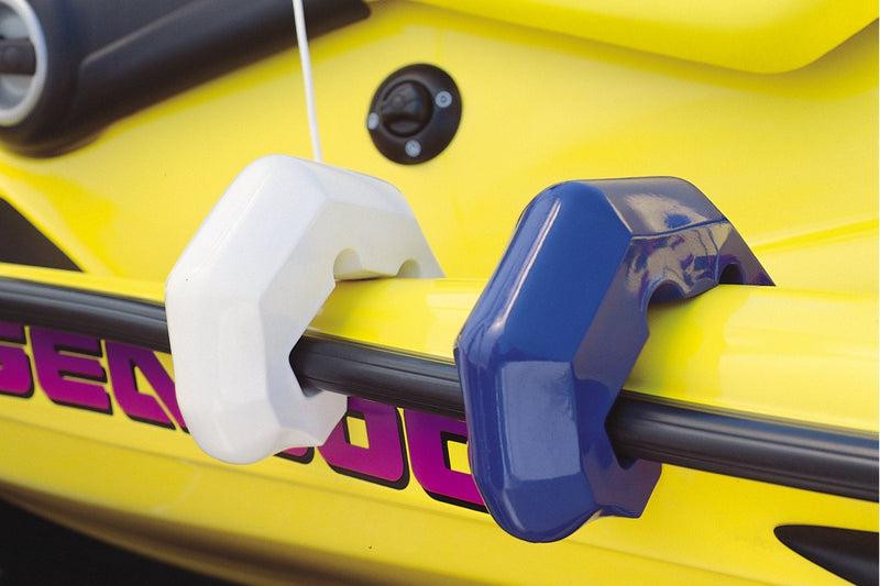 Taylor Made Buoy for Personal Watercrafts, Hook Under Quick Attachment, Flexible Shape, Inflation Valve, Suction Cup and Securing Line Included, for Use at Low Speed or Docking, Yellow – 2020108225 9 x 9 x 3.5"