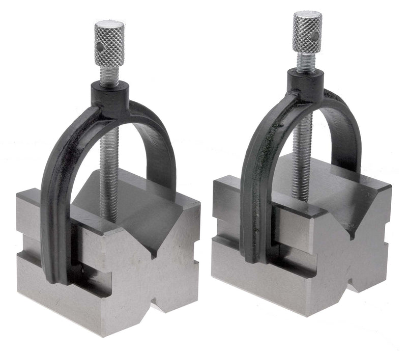 [Australia - AusPower] - VME VB-1 1" Capacity V Block and Clamp Pair - 1-5/8" wide 