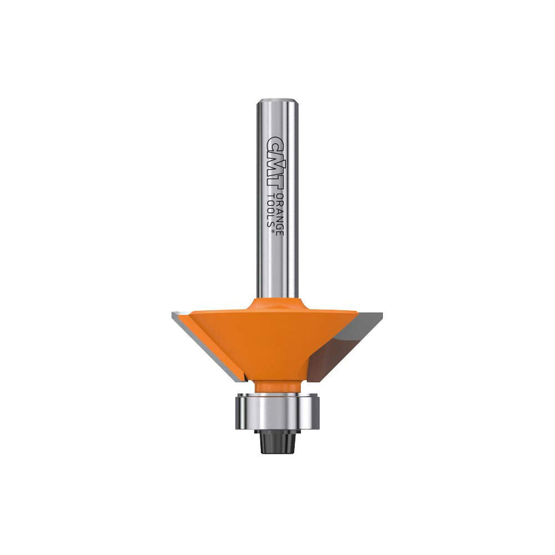CMT 836.280.11 Chamfer Bit, 1/4-Inch Shank, 1-1/4-Inch Diameter, Carbide-Tipped