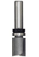 Amana Tool carbide-tipped mortising bit, 5/8-inch diameter with 1/4-inch shank and upper ball bearing