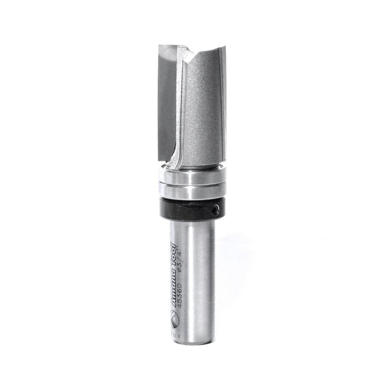 Amana Tool - 45360 Carbide Tipped Down Shear Face Plunge Template 3/4 Dia x 1-1/4 x 1/2 In