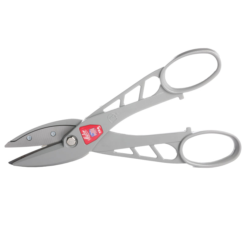 Malco Andy Snips Classic, 24 Guage cutting Capacity, Easy Sharpen and Replaceable Blades, Sheet Metal Snips, Tin Snip, Tinners, Made in USA (Pattern, 12 Inch) Pattern