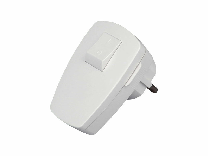 Kopp 170402006 Schuko 2P White electrical power plug 170402006, 16 A Arctic white single pack