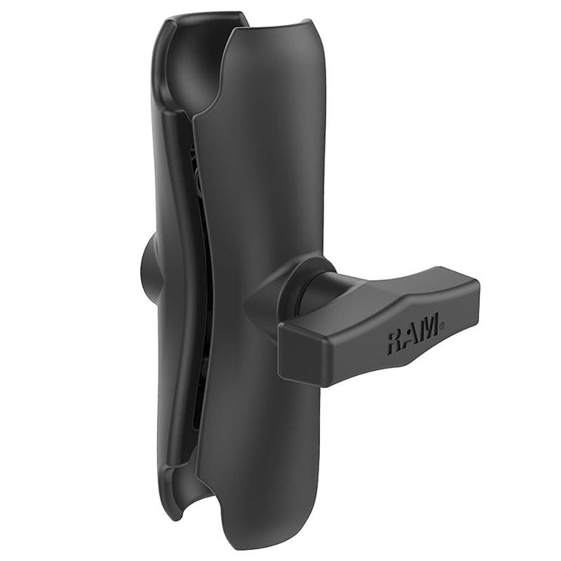 [Australia - AusPower] - RAM Mounts Double Socket Arm RAM-201U Medium Arm Compatible with RAM C Size 1.5" Ball Components 