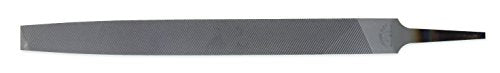 Nicholson 12-inch flat double cut bastard file in boxed American pattern design