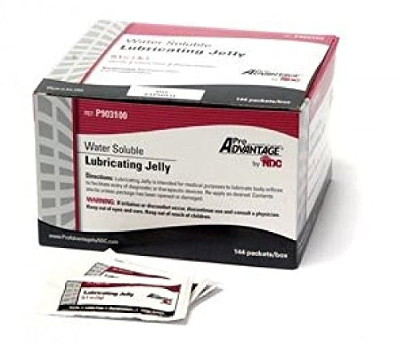 [Australia - AusPower] - Water Soluble LUBRICATING JELLY 3 gm, 144 Individual Sterile Packets 