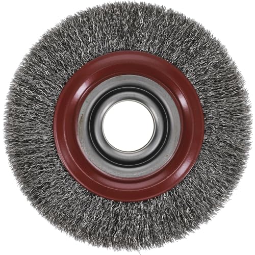 Osborn 9902544162 Wheel Brush Crimped of Steel Wire, 0 V, Silver 150 x 30 mm