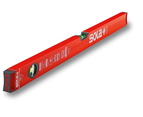 Sola water spirit level, red, BIG X 60 600x50x25 mm