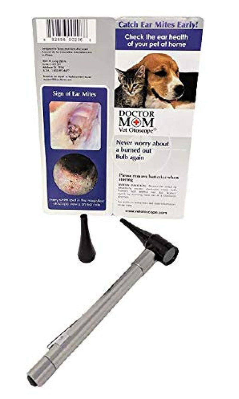 [Australia - AusPower] - Dr Mom Pocket Veterinary LED Otoscope Otoscopes - Pocket Vet Otoscope 