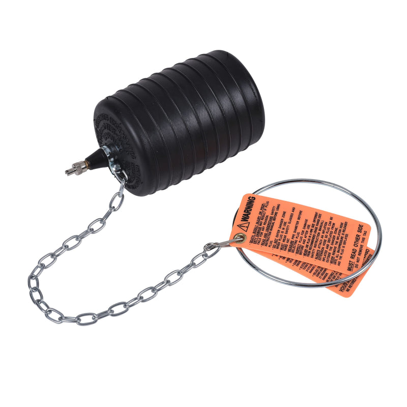 Cherne 270040 4" Rubber Test-Ball Pipe Plug 4 Inch