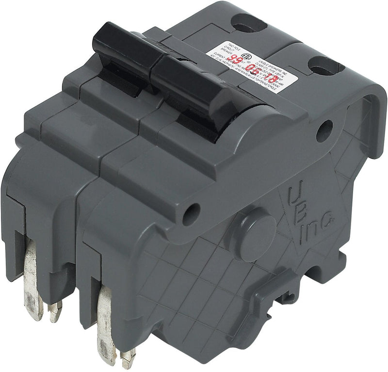 Connecticut Electric UBIF220N-New Federal Pacific Electric Stab-Lok NA220 Replacement. Two Pole 20 Amp Thick Series Circuit Breaker.
