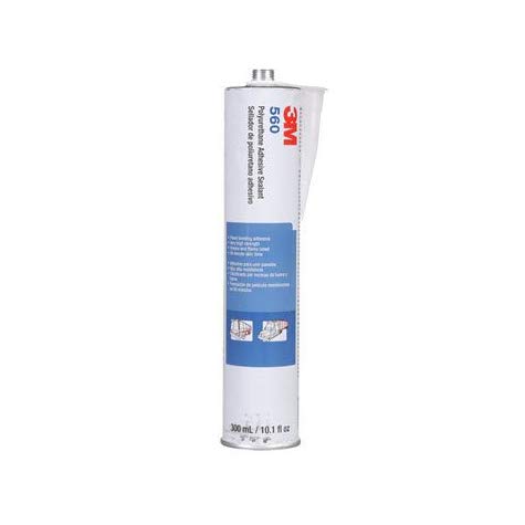 [Australia - AusPower] - 3M 560 Polyurethane Adhesive Sealant, Black 10.5 Oz. Cartridge (Pack of 1) 