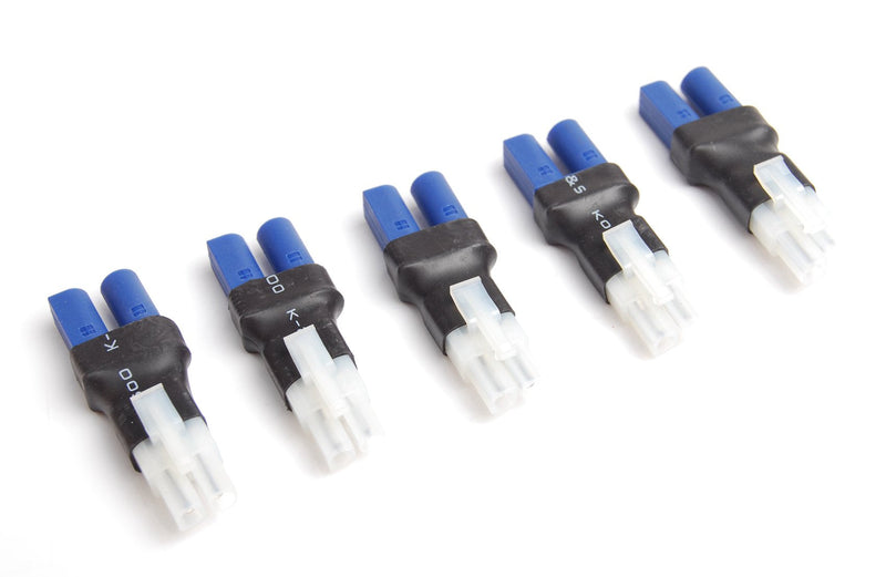 [Australia - AusPower] - Lot (5) Male Tamiya Plug to Female EC5 Power Adapter Adapter RC Power Connector 