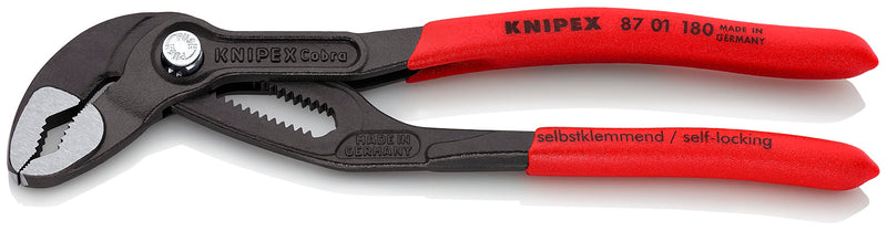 [Australia - AusPower] - KNIPEX - 8701180 Knipex 87 01 180 7-1/4-Inch Cobra Pliers 