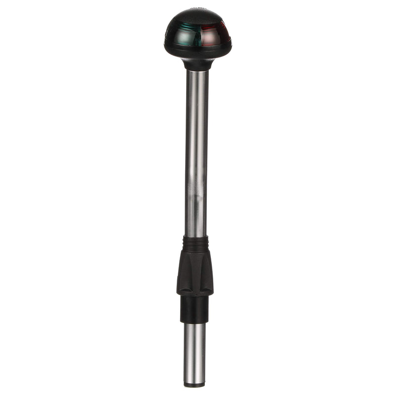 attwood Bi-Color Stowaway 1-Mile Sidelights, 10-Inch Angled Pole, 225-Degree Visibility for Boats Up to 39.4 Feet, 5091-10-7 One size