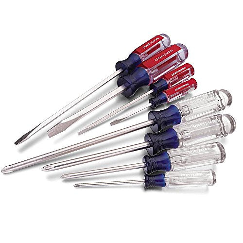 CRAFTSMAN 8-piece Phillips and slotted screwdriver set, model 9-47136