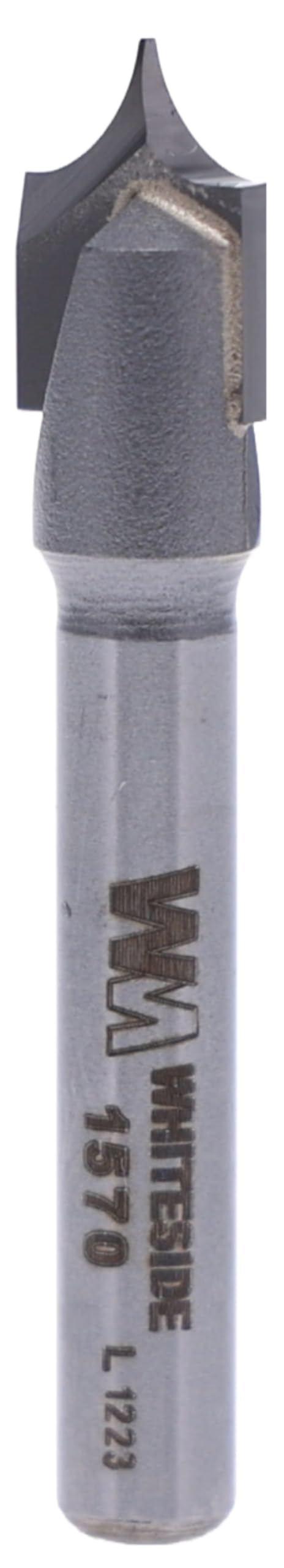 Whiteside Router Bits 1570 Point Cutting Round Over Bit with 3/16-Inch Radius 3/8-Inch Cutting Diameter and 3/8-Inch Cutting Length