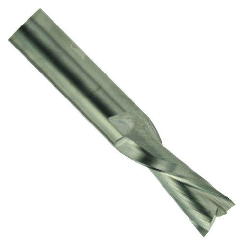 Whiteside spiral downcut straight router bit with 1/4-inch cutting diameter and 1/2-inch shank