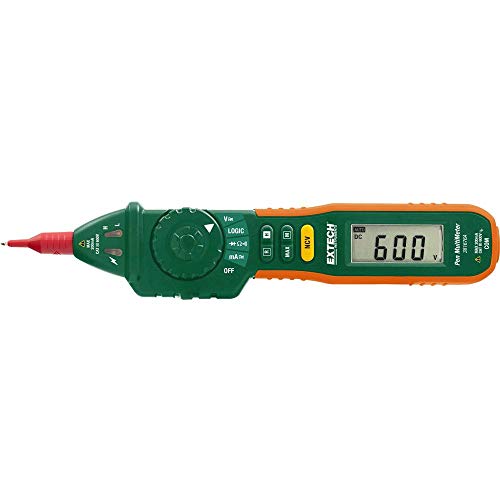 Extech 381676A 9-function pen multimeter with NCV detector and auto/manual ranging display