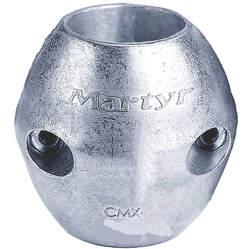 Martyr Anodes, Streamlined Shaft Anodes with Stainless Steel Slotted Head 1.5 inch ID Zinc