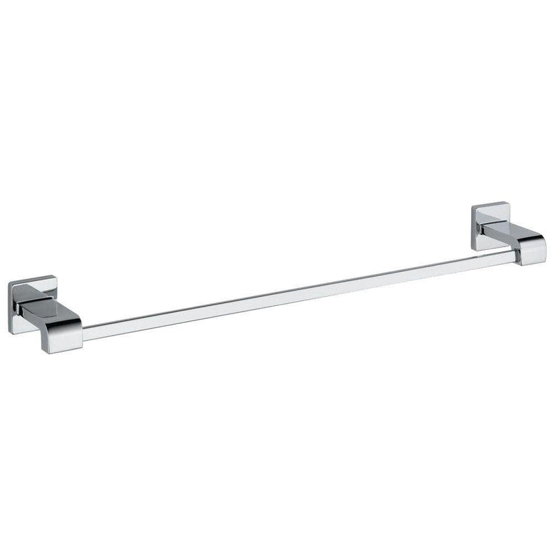 Delta Towel Rack | 24 Inch Polished Chrome Towel Bar for Bathroom, Kitchen | Ara Accessories