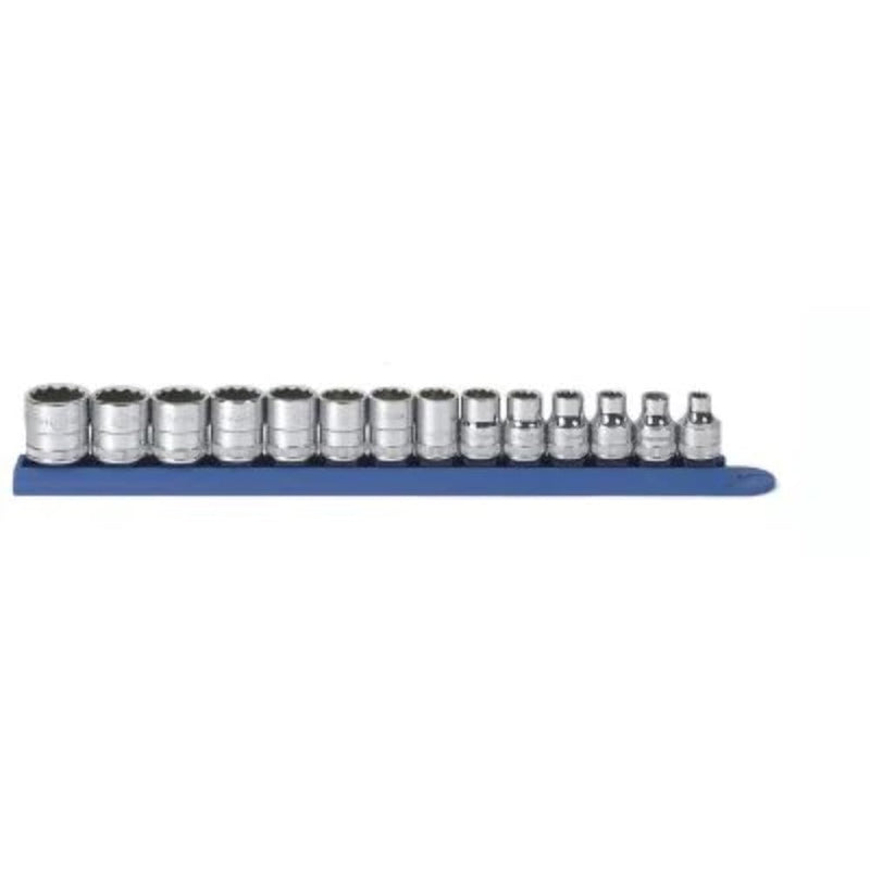 GEARWRENCH 14 Pc. 3/8" Drive 12 Pt. Standard Socket Set, Metric - 80560
