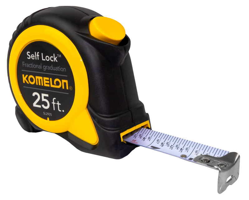 Komelon SL2925 Self Lock Speed Mark 25-Foot Power Tape 7.6 m