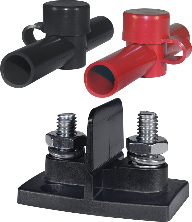 Blue Sea Systems Dual PowerPost Cable Connectors 1 x 5/16", 1 x 3/8"