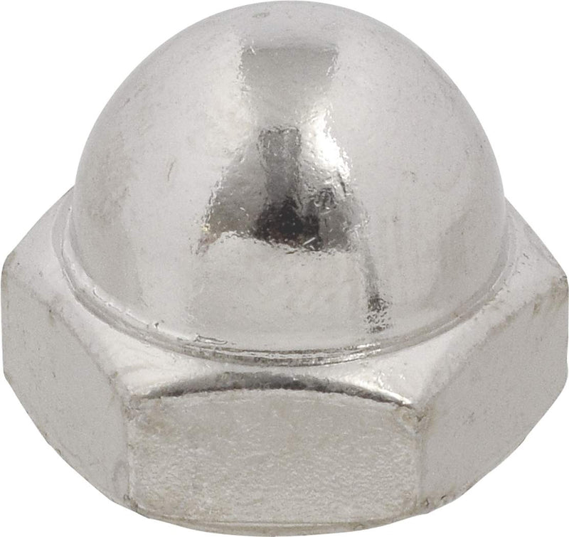 [Australia - AusPower] - Hillman 180087 Nickel Acorn Nuts, 1/4"x 20", 100 Piece 