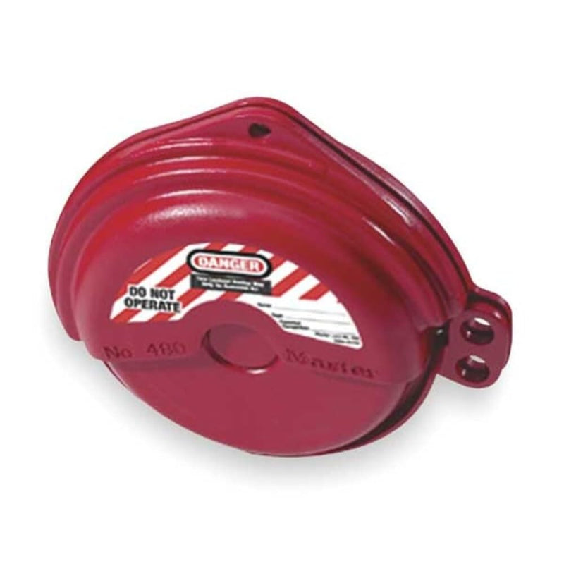 [Australia - AusPower] - Master Lock 480 Lockout Tagout Rotating Gate Valve Lockout For 1" - 3" Valve Handle Diameters 1-3 in. valve diameter 