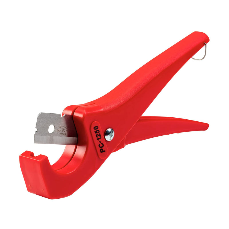 [Australia - AusPower] - RIDGID 23488 Model PC-1250 Single Stroke Plastic Pipe and Tubing Cutter, 1/8-inch to 1-5/8-inch Pipe Cutter Small 