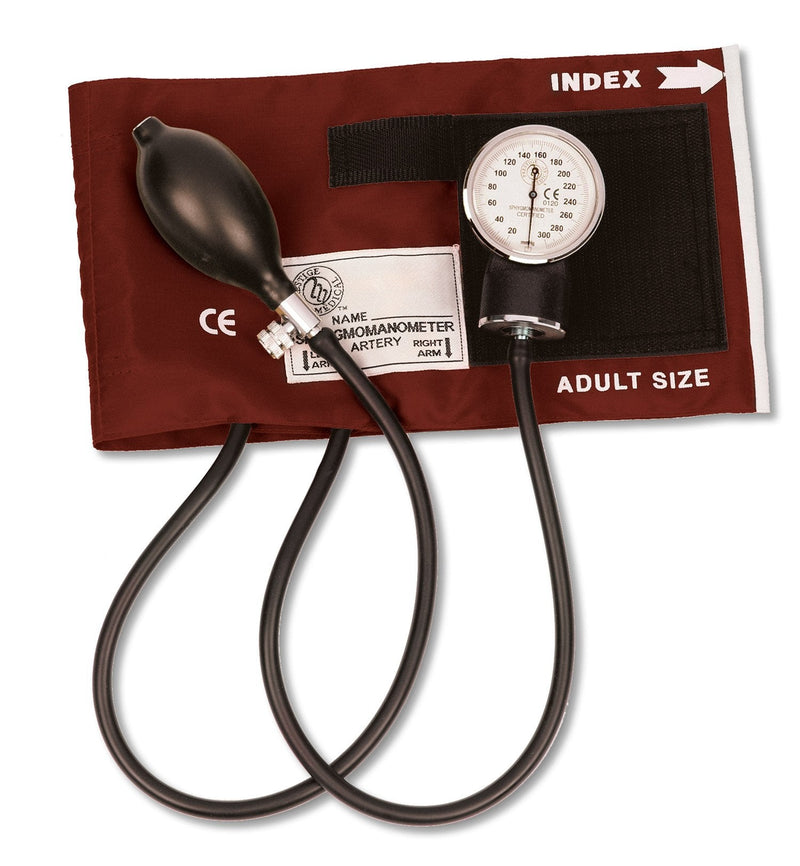 [Australia - AusPower] - Prestige Medical 82-BUR Aneroid Sphygmomanometer, Burgundy 