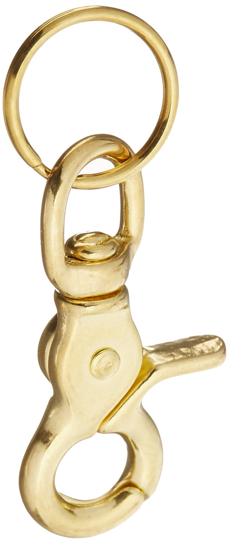 [Australia - AusPower] - Lucky Line 2-5/8" Solid Brass Trigger Snap (44001),Pack of 1 