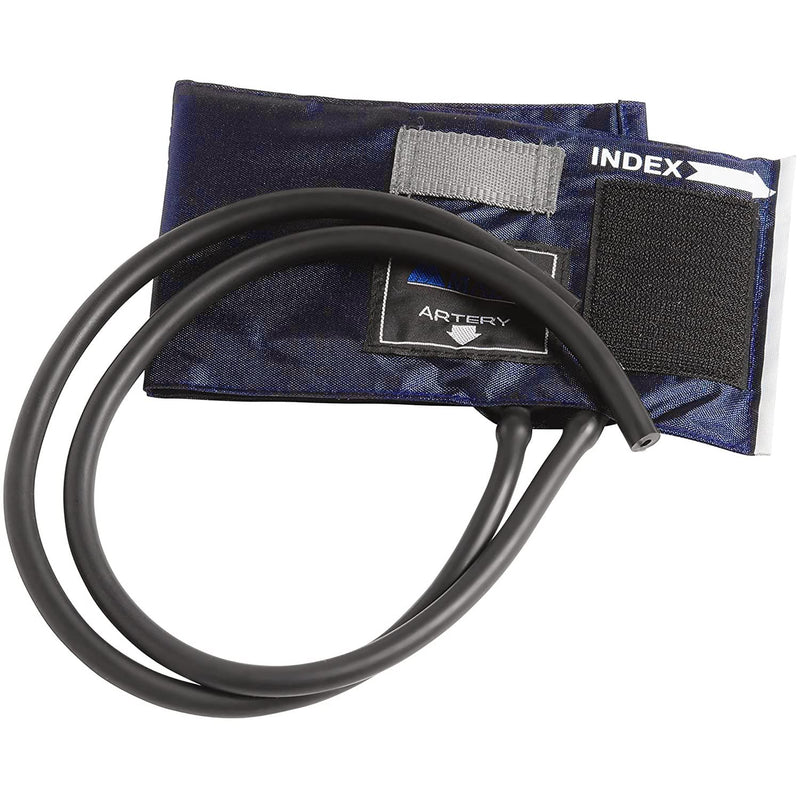 [Australia - AusPower] - MABIS Sphygmomanometer Blood Pressure Replacement Cuff and Two-Tube Bladder, Large Adult, Blue Adult Large 